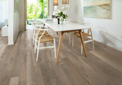 Паркетная доска Karelia Midnight OAK SOFT GREY MATT 3S / Миднайт ОУК СОФТ ГРЭЙ МАТТ 3S